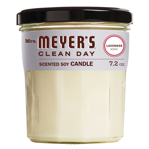 Scented Soy Candle, Lavender Scent, 7.2 ounce candle